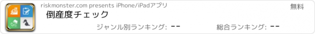 おすすめアプリ 倒産度チェック