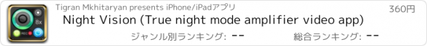 おすすめアプリ Night Vision (True night mode amplifier video app)