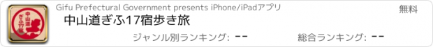 おすすめアプリ 中山道ぎふ17宿歩き旅