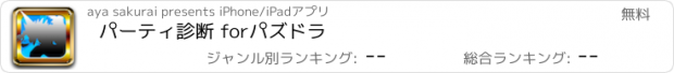 おすすめアプリ パーティ診断 forパズドラ