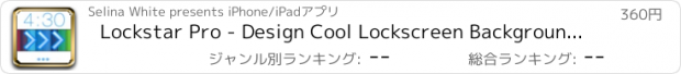 おすすめアプリ Lockstar Pro - Design Cool Lockscreen Backgrounds for your slide to unlock area