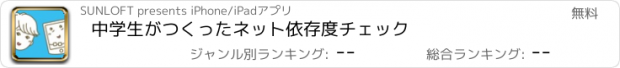 おすすめアプリ 中学生がつくったネット依存度チェック