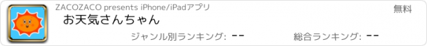 おすすめアプリ お天気さんちゃん