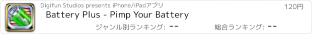 おすすめアプリ Battery Plus - Pimp Your Battery