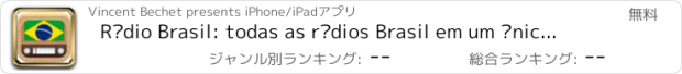 おすすめアプリ Rádio Brasil: todas as rádios Brasil em um único app!