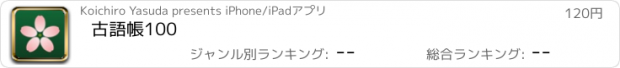 おすすめアプリ 古語帳100