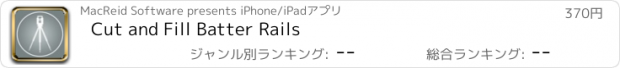 おすすめアプリ Cut and Fill Batter Rails