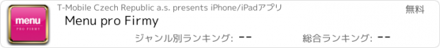 おすすめアプリ Menu pro Firmy