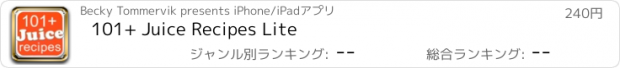 おすすめアプリ 101+ Juice Recipes Lite
