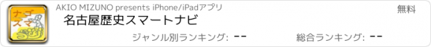 おすすめアプリ 名古屋歴史スマートナビ