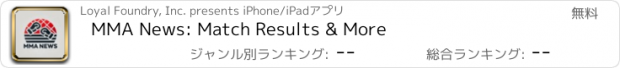 おすすめアプリ MMA News: Match Results & More