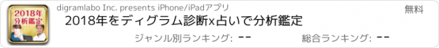 おすすめアプリ 2018年をディグラム診断x占いで分析鑑定