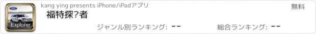 おすすめアプリ 福特探险者