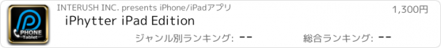 おすすめアプリ iPhytter iPad Edition