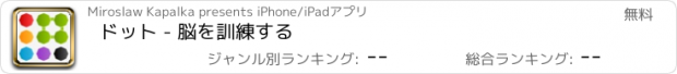 おすすめアプリ ドット - 脳を訓練する