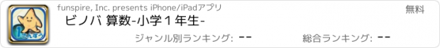 おすすめアプリ ビノバ 算数-小学１年生-