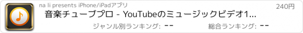 おすすめアプリ 音楽チューブプロ - YouTubeのミュージックビデオ1の背景、連続、シャッフル再生