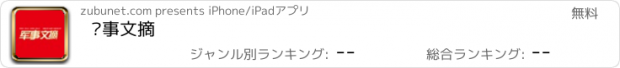 おすすめアプリ 军事文摘