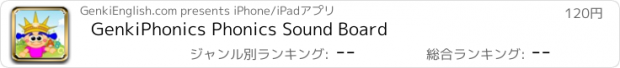 おすすめアプリ GenkiPhonics Phonics Sound Board