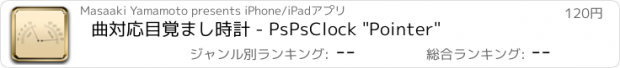 おすすめアプリ 曲対応目覚まし時計 - PsPsClock "Pointer"