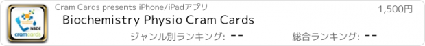 おすすめアプリ Biochemistry Physio Cram Cards