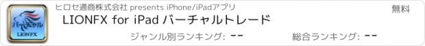 おすすめアプリ LIONFX for iPad バーチャルトレード