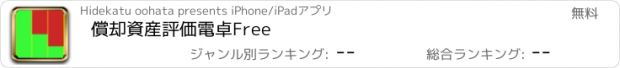 おすすめアプリ 償却資産評価電卓Free