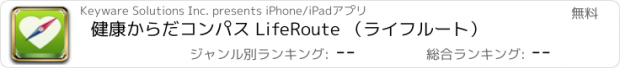 おすすめアプリ 健康からだコンパス LifeRoute （ライフルート）