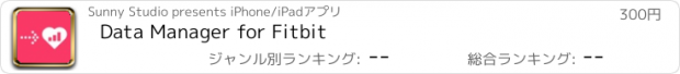 おすすめアプリ Data Manager for Fitbit