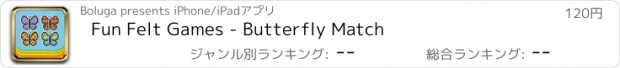 おすすめアプリ Fun Felt Games - Butterfly Match