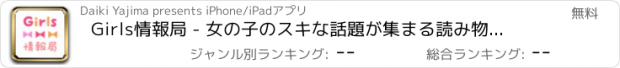 おすすめアプリ Girls情報局 - 女の子のスキな話題が集まる読み物アプリ