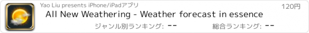 おすすめアプリ All New Weathering - Weather forecast in essence