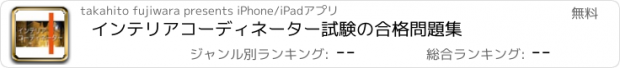 おすすめアプリ インテリアコーディネーター試験の合格問題集
