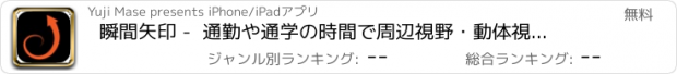 おすすめアプリ 瞬間矢印 -  通勤や通学の時間で周辺視野・動体視力・集中力を鍛えよう。