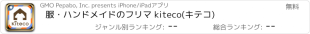 おすすめアプリ 服・ハンドメイドのフリマ kiteco(キテコ)