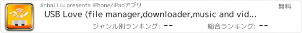 おすすめアプリ USB Love (file manager,downloader,music and video player,e-book reader,dropbox client)