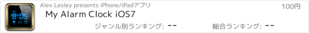 おすすめアプリ My Alarm Clock iOS7