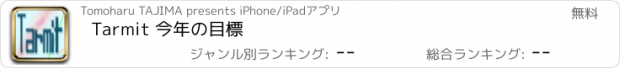 おすすめアプリ Tarmit 今年の目標