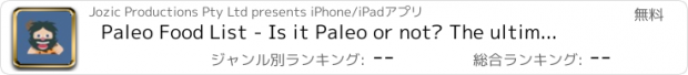 おすすめアプリ Paleo Food List - Is it Paleo or not? The ultimate Paleo food database & reference