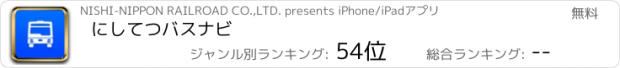 おすすめアプリ にしてつバスナビ