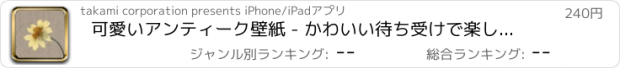 おすすめアプリ 可愛いアンティーク壁紙 - かわいい待ち受けで楽しもう！