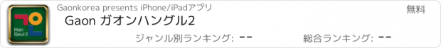 おすすめアプリ Gaon ガオンハングル2