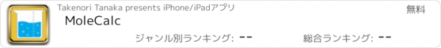 おすすめアプリ MoleCalc