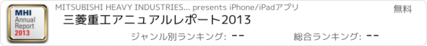 おすすめアプリ 三菱重工　アニュアルレポート　2013