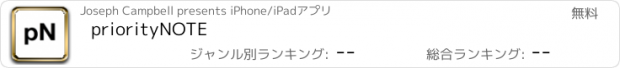 おすすめアプリ priorityNOTE