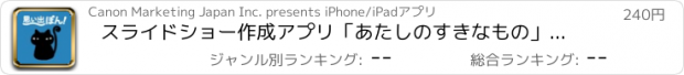 おすすめアプリ スライドショー作成アプリ「あたしのすきなもの」思い出ぽん！