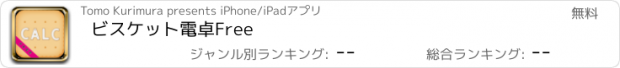 おすすめアプリ ビスケット電卓Free