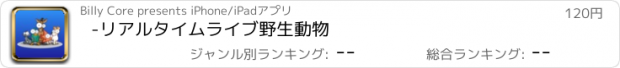 おすすめアプリ -リアルタイムライブ野生動物