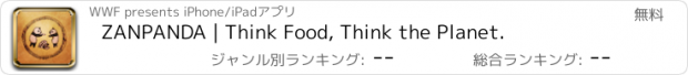 おすすめアプリ ZANPANDA | Think Food, Think the Planet.