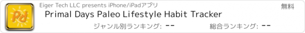 おすすめアプリ Primal Days Paleo Lifestyle Habit Tracker